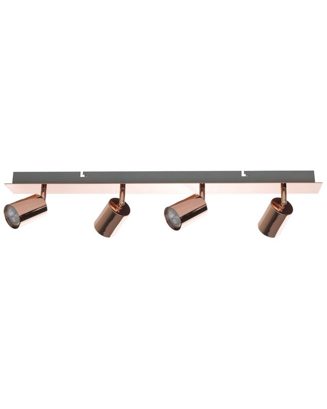 Lampa spot 4-punktowa Tigris Regulowana Metal Miedziany 1szt.