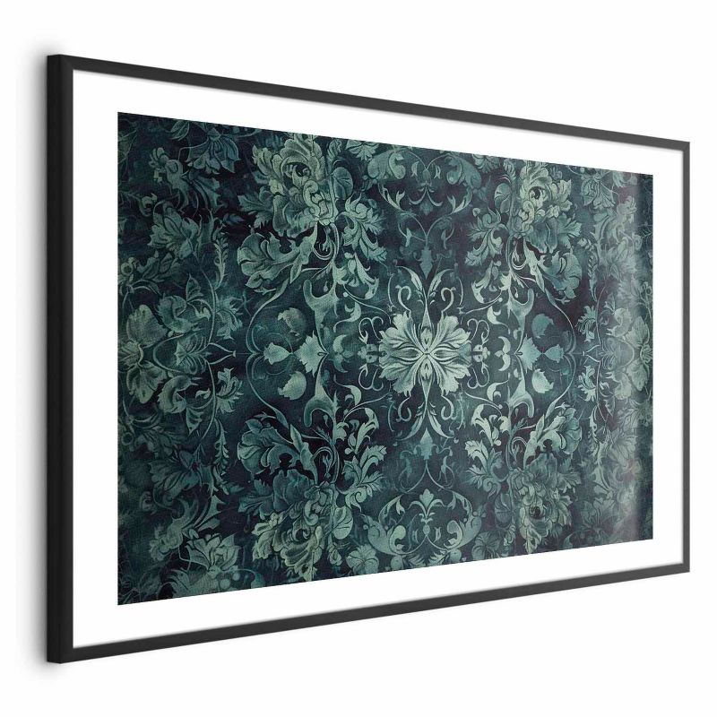 Plakat Artgeist Ornamenty dywanowe 90x60 cm z ramą czarną 1 szt