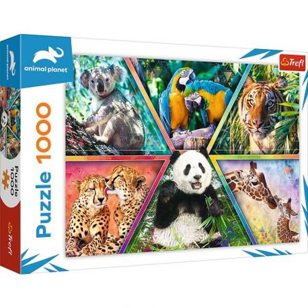 Trefl Puzzle Animal Planet 1000 el. Królestwo Zwierząt
