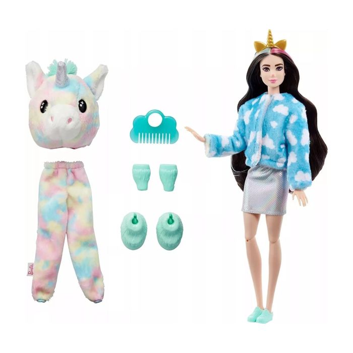 Lalka Barbie Cutie Reveal Jednorożec Kraina Fantazji HJL58 (asst HJL56)