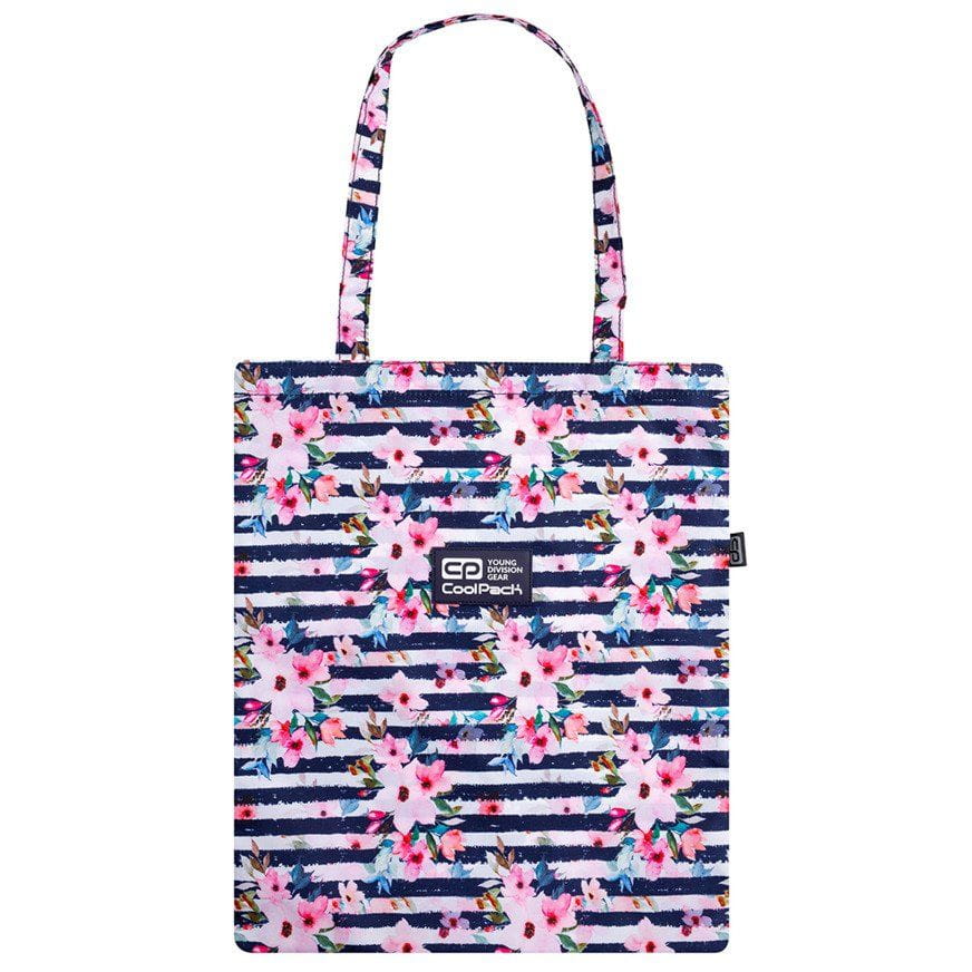 COOLPACK - SHOPPER BAG - TORBA NA RAMIĘ - PINK MARINE