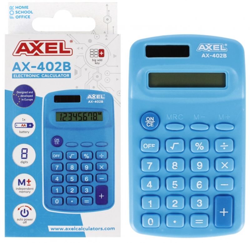 Kalkulator AX-402B AXEL Starpak