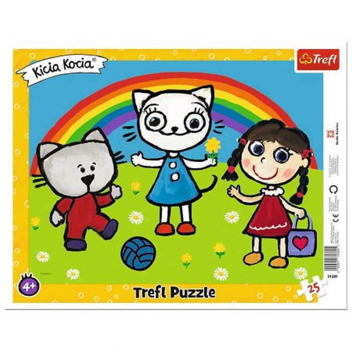 PUZZLE 25 RAMKOWE KICI KOCI