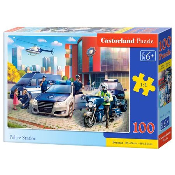 Castorland Puzzle 100 el. POLICE STATION
