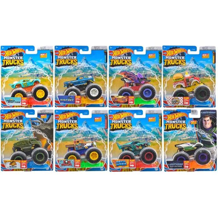 Hot Wheels Monster Truck mix wzorów