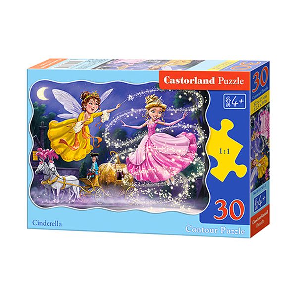 Puzzle 30 el. B-03747-1 Cinderella