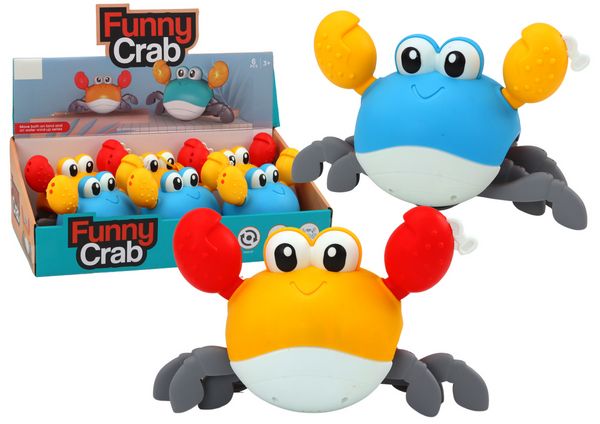 KRAB NAKRĘCANY DO KĄPIELI