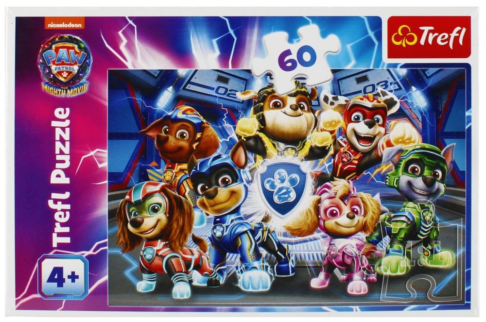 Puzzle 60 el. Przygody Bohaterów Miasta Psi Patrol