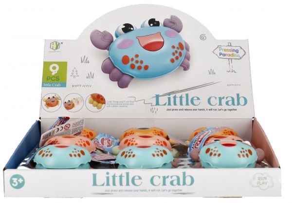 KRAB NACISNIJ I JEDZ 11CM MC MIX3 DISP 9/162/324