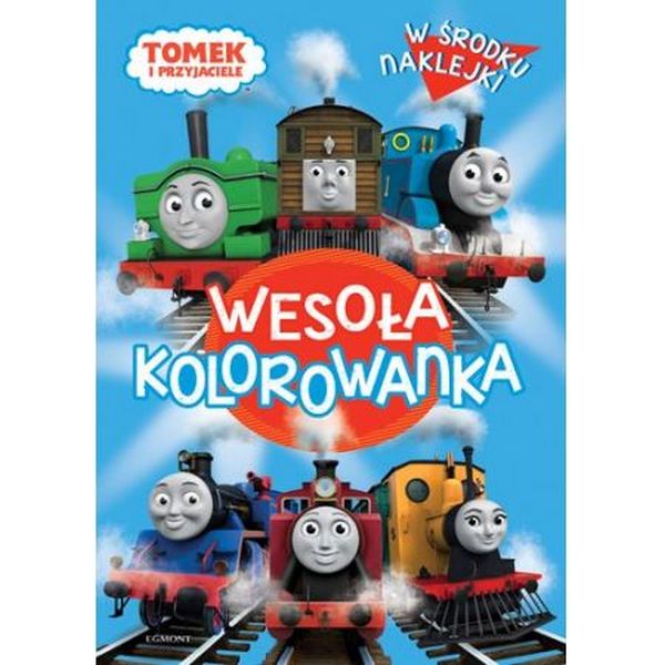 Tomek i Przyjaciele Wesoła Kolorowanka