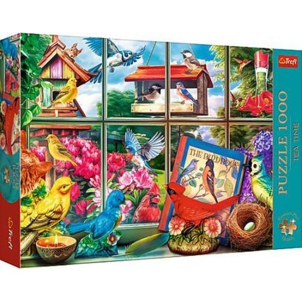PUZZLE 1000EL PREMIUM PLUS ŚWIAT PTAKÓW