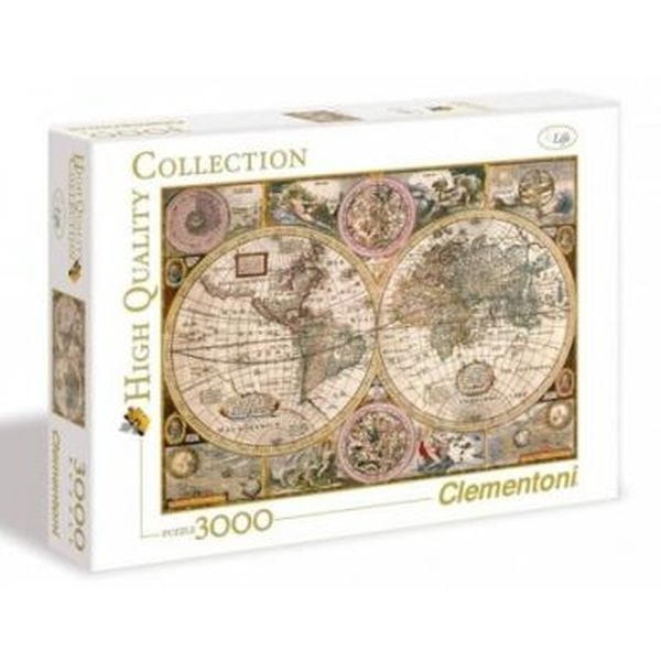 Clementoni Puzzle 3000 el. Mapa Antyczna
