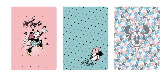 DISNEY FASHION - ZESZYT A4 / 60 K. MIX 3 WZORÓW /MINNIE MOUSE /6/