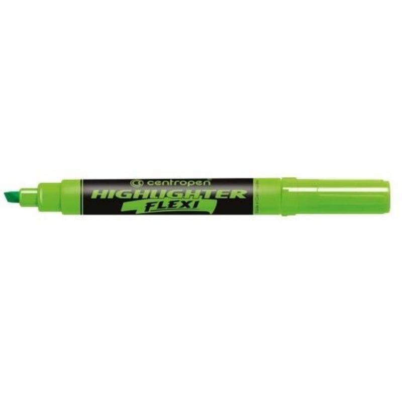 Zakreślacz Centropen 'Highlighter FLEXI 8542' ZIELONY