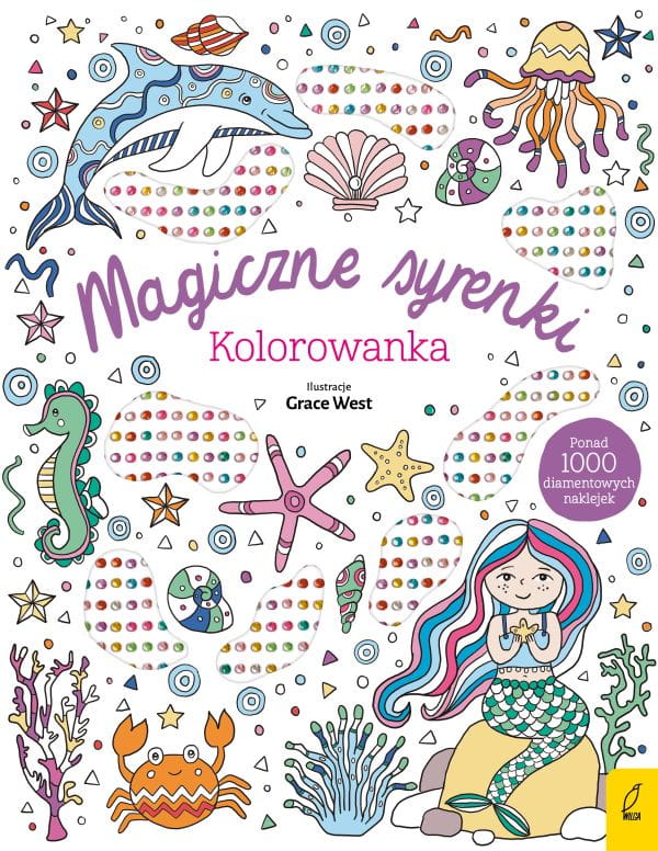 WYPUKŁE NAKLEJKI. MAGICZNE SYRENKI