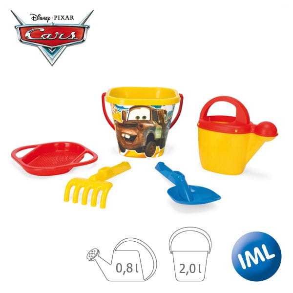 Komplet do Piasku Cars 7 el. Wader