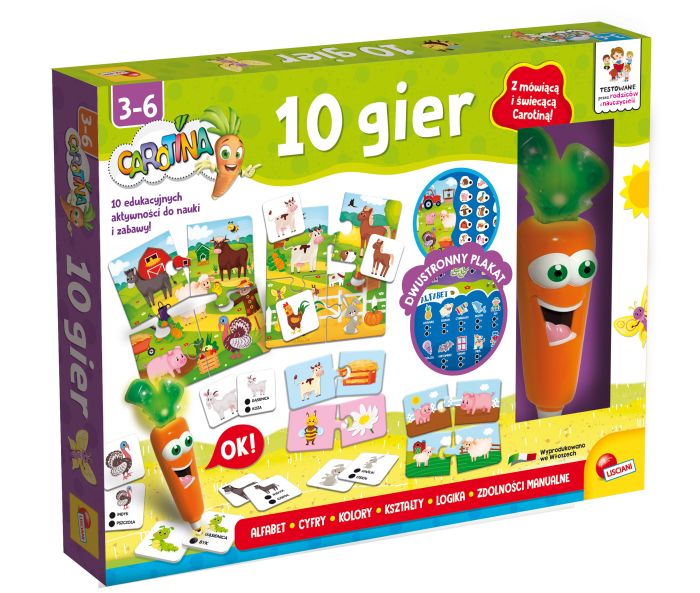Carotina 10 Gier Lisciani