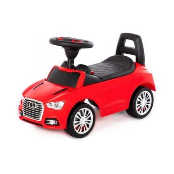 Samochód-jeździk "SuperCar" Nr2 z sygnałem dźwiękowym (czerwony)