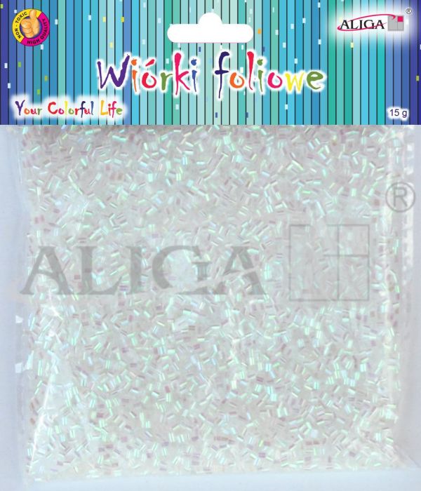 Wiórki foliowe WF-06 perłowe op.15g
