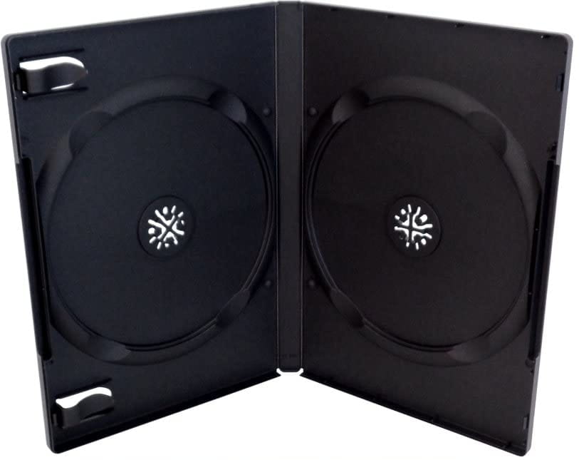 Pudełko 2xDVD Czarne 14mm - Henryx24