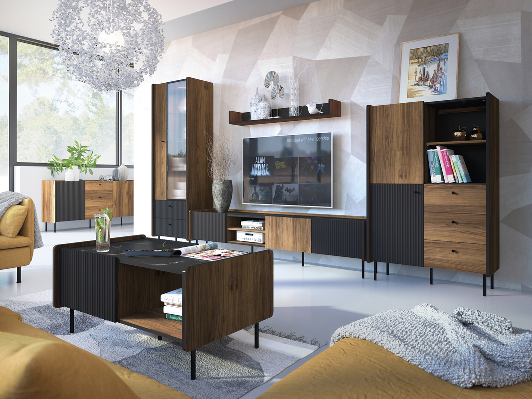 Zestaw nowoczesnych mebli do salonu PINNACLE