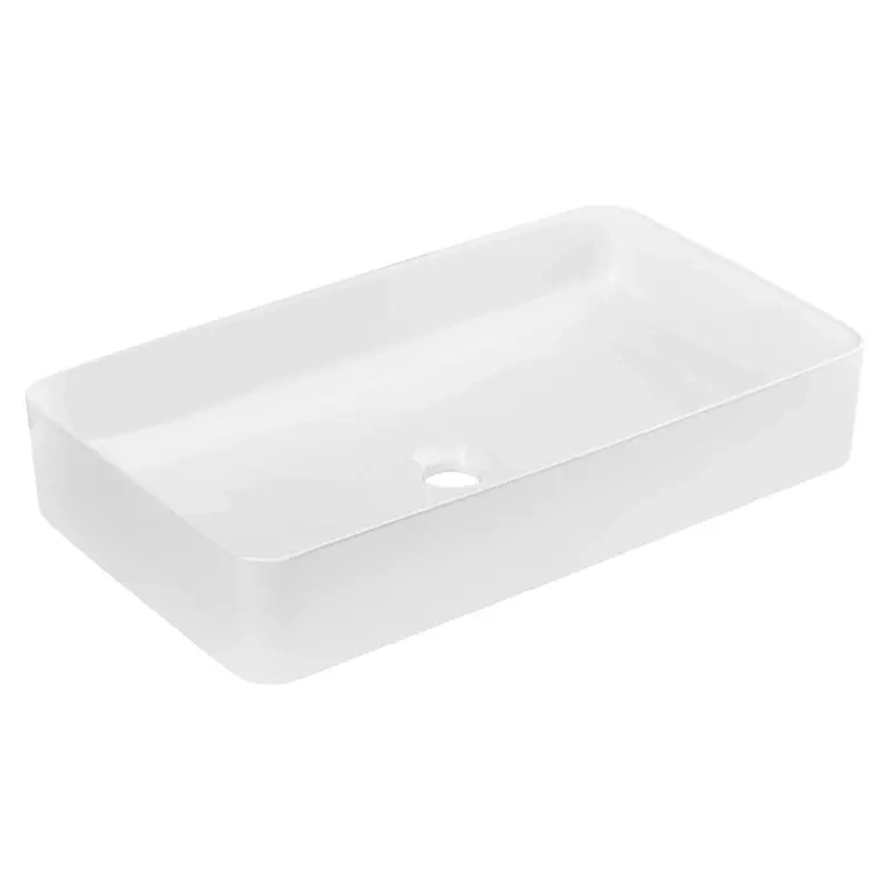 Biała umywalka nablatowa 60 cm
