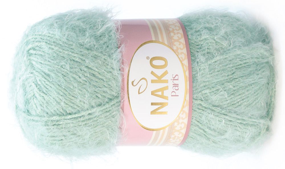 włóczka NAKO PARIS kol. 292 / zielony pastelowy