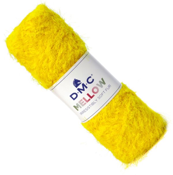 włóczka DMC Mellow 100gr. kol. 019 żółta
