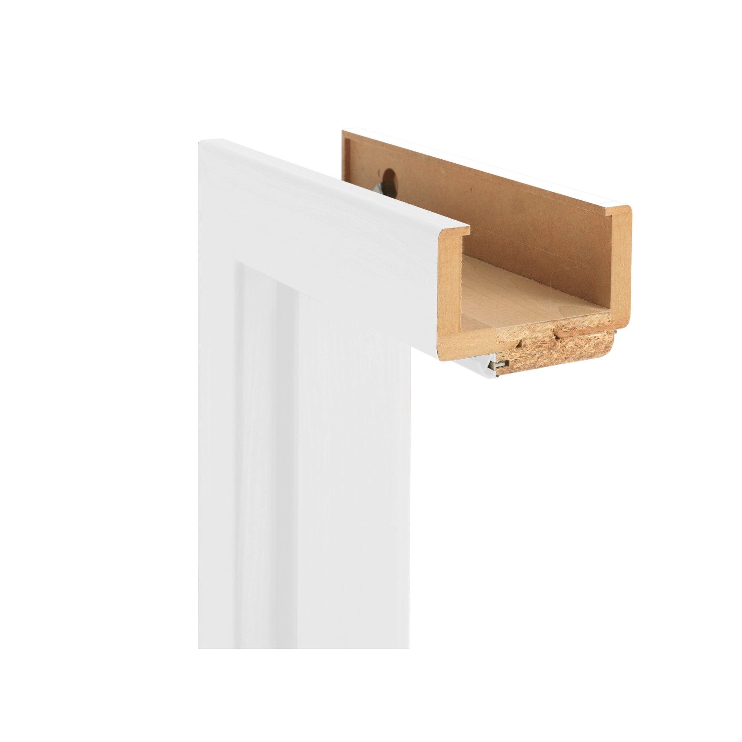 Classen Belka górna ościeżnicy regulowanej 140 mm - 160 mm biała 80 cm
