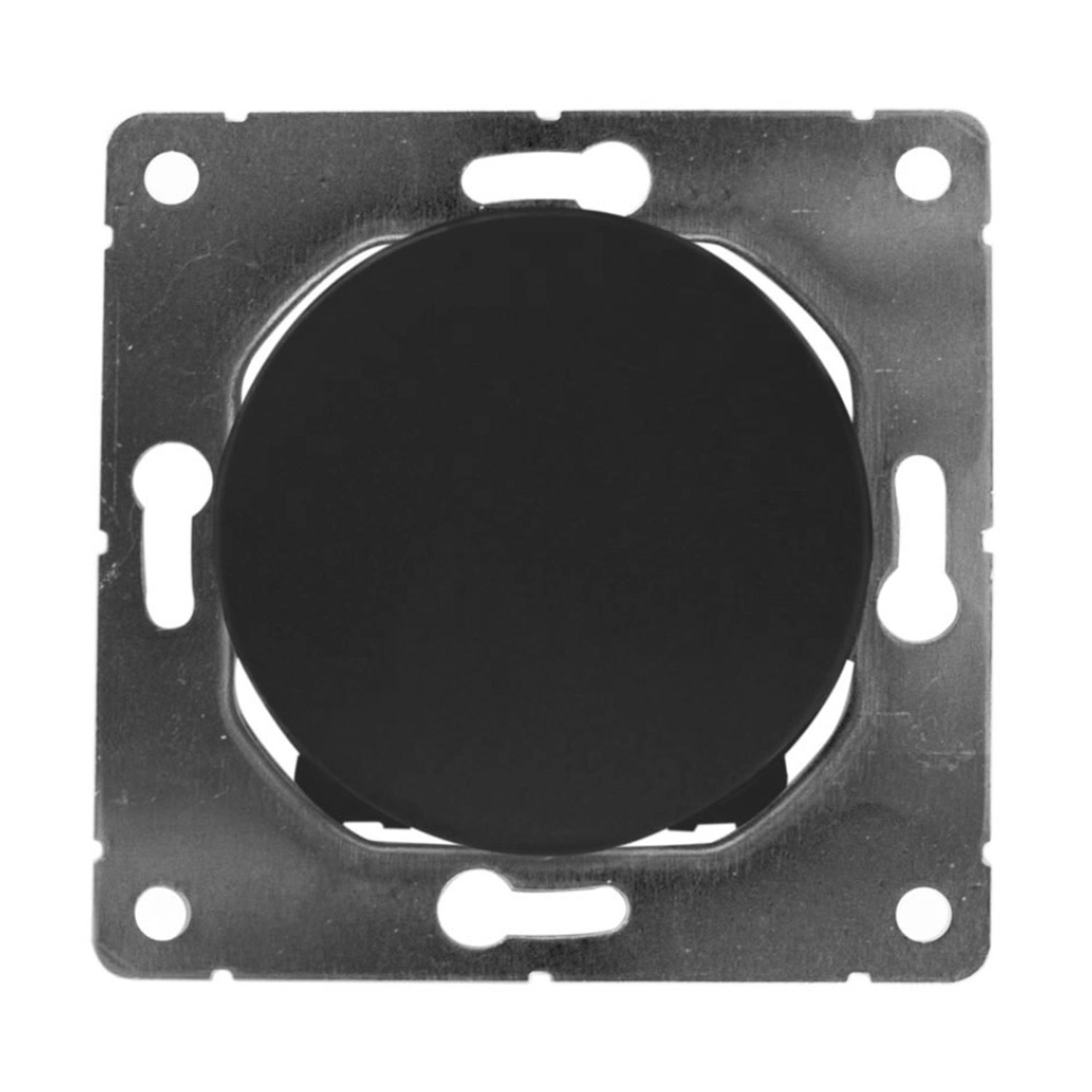Electromalt Łącznik Oval krzyżowy czarny