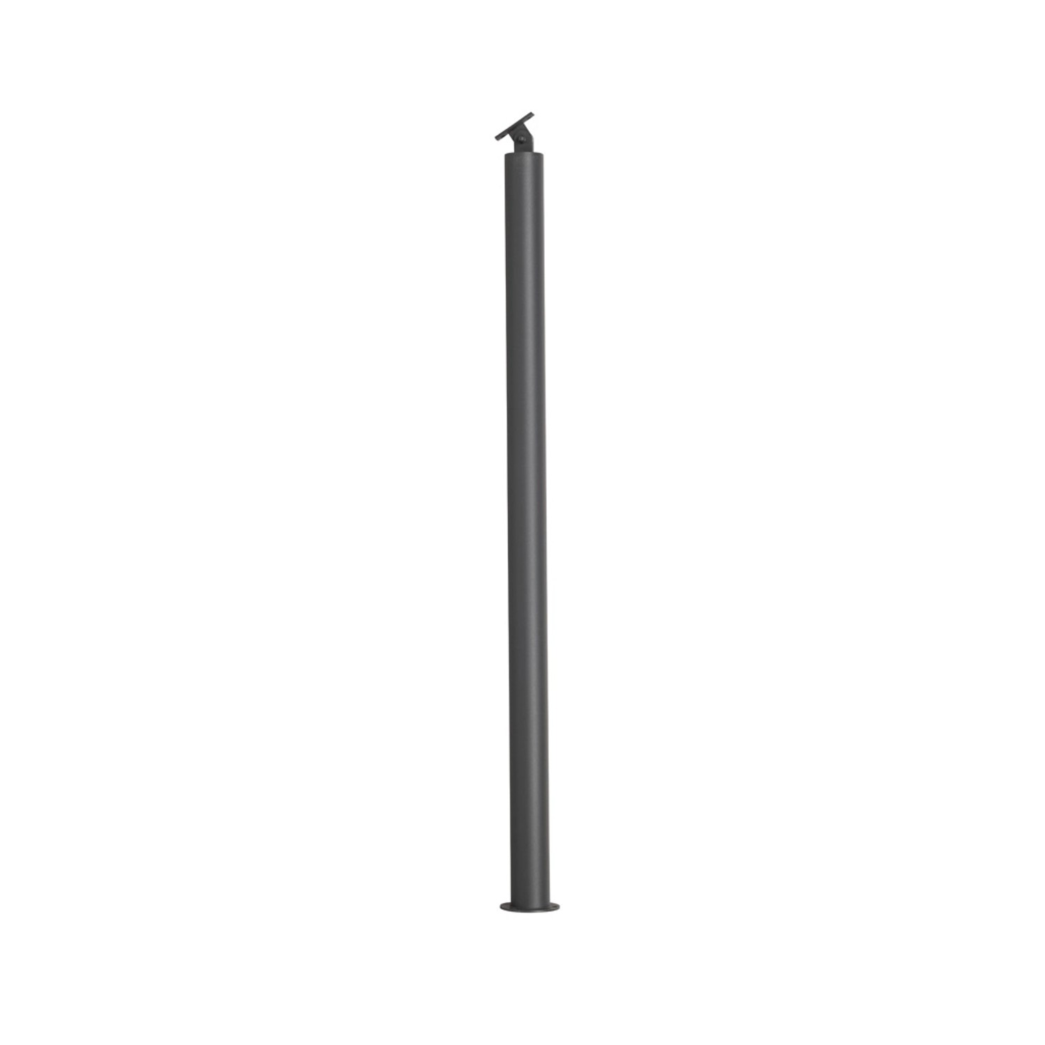 Kornik Słupek okrągły poziomy nierdzewny śr. 80 mm dł. 1000 mm antracyt