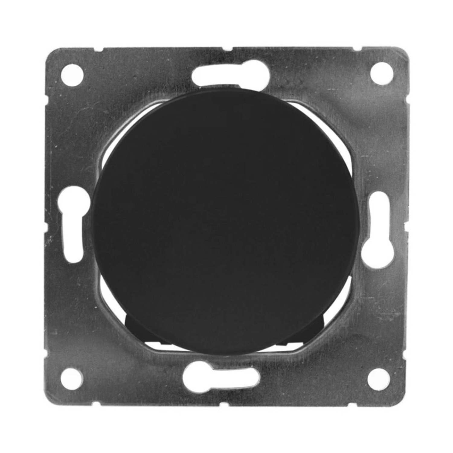 Electromalt Łącznik Oval 1-biegun czarny