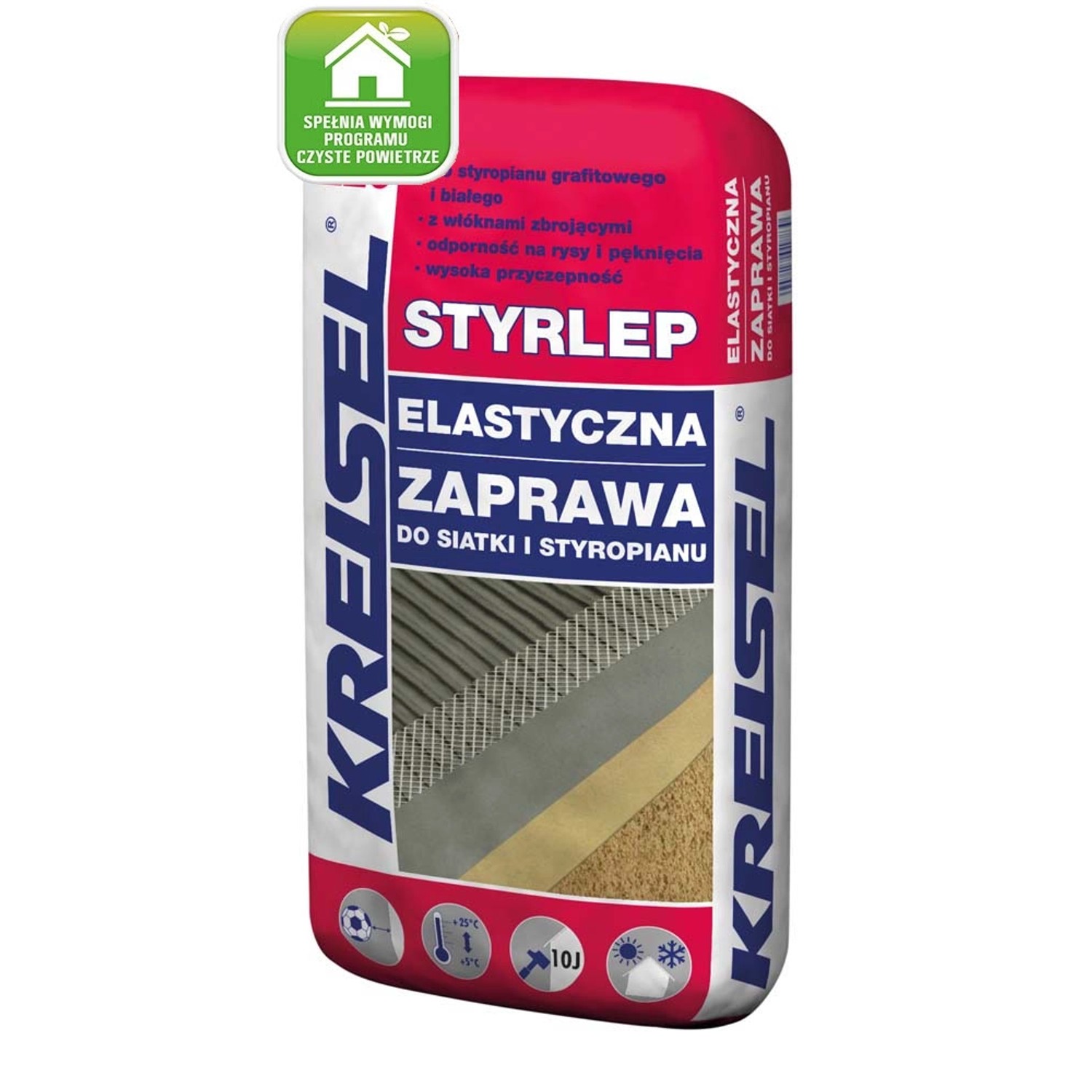 Kreisel Elastyczna zaprawa do siatki i styropianu Styrlep 220 25 kg
