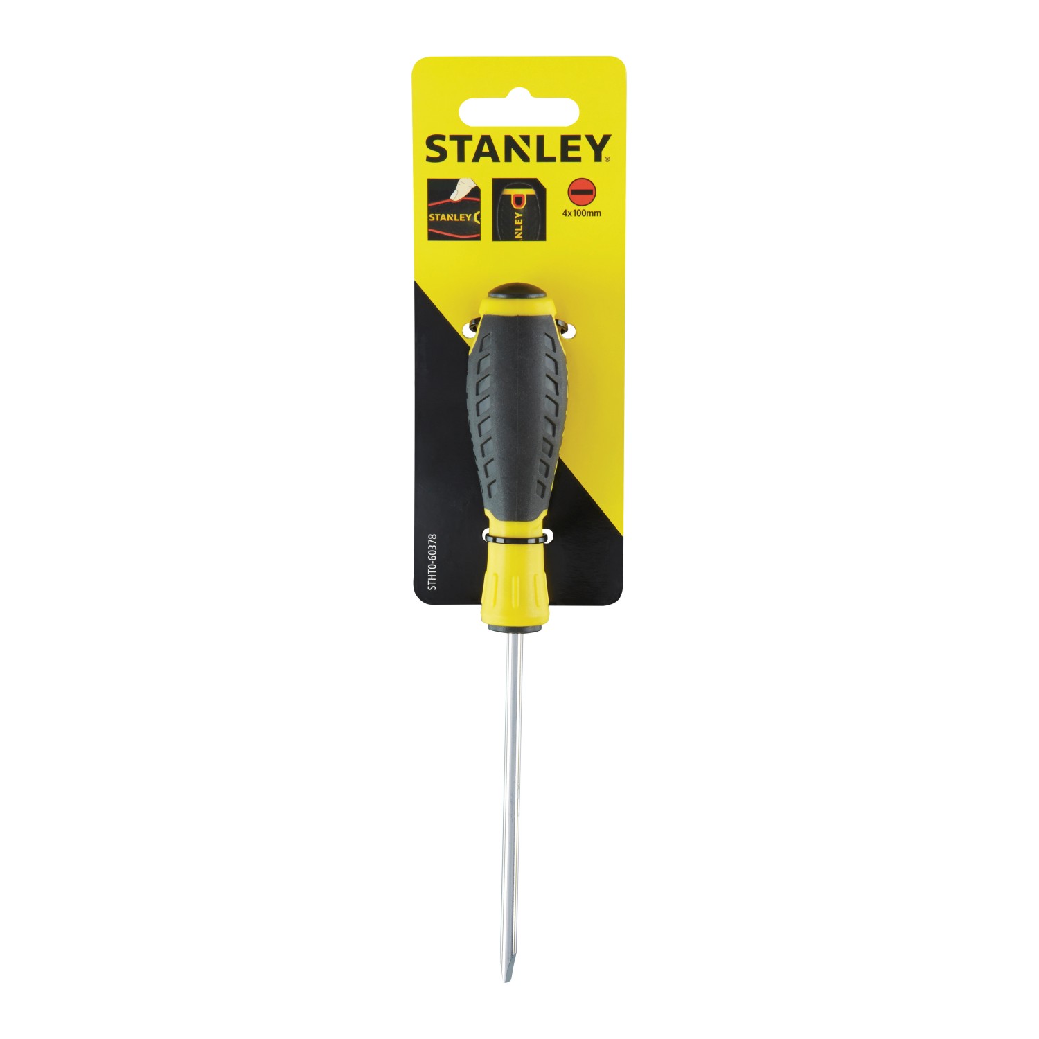 Stanley Wkrętak Essential płaski równległy, 4 mm x 100 mm