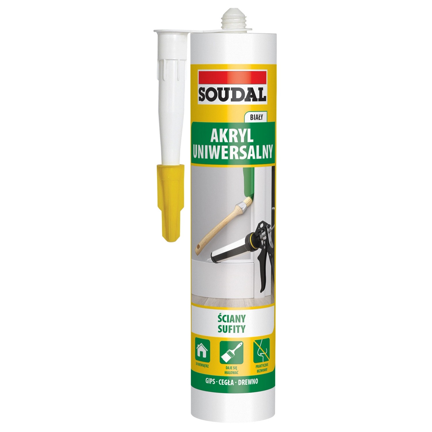 Soudal Akryl 280 ml biały