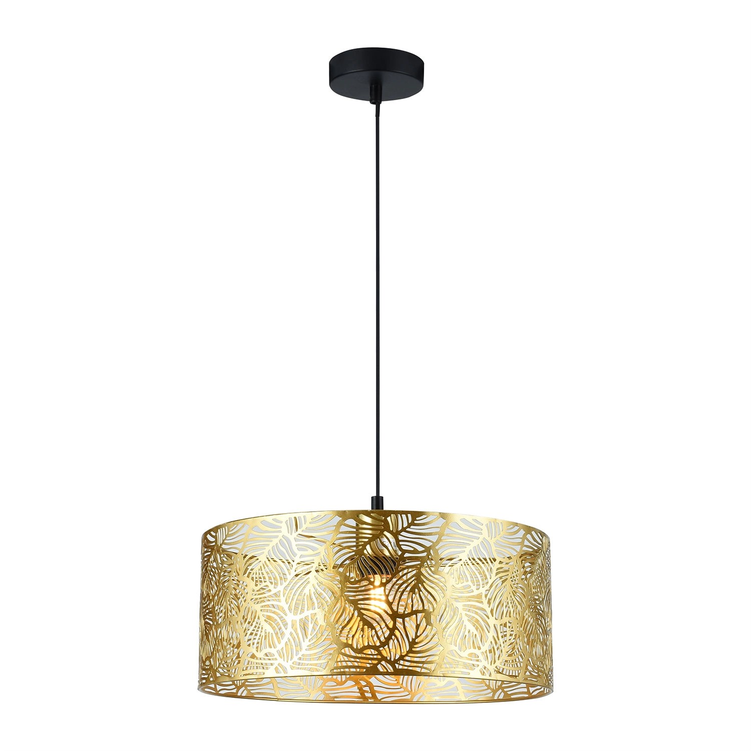 MiLAGRO Lampa wisząca Blossom 1x15W E27 złota