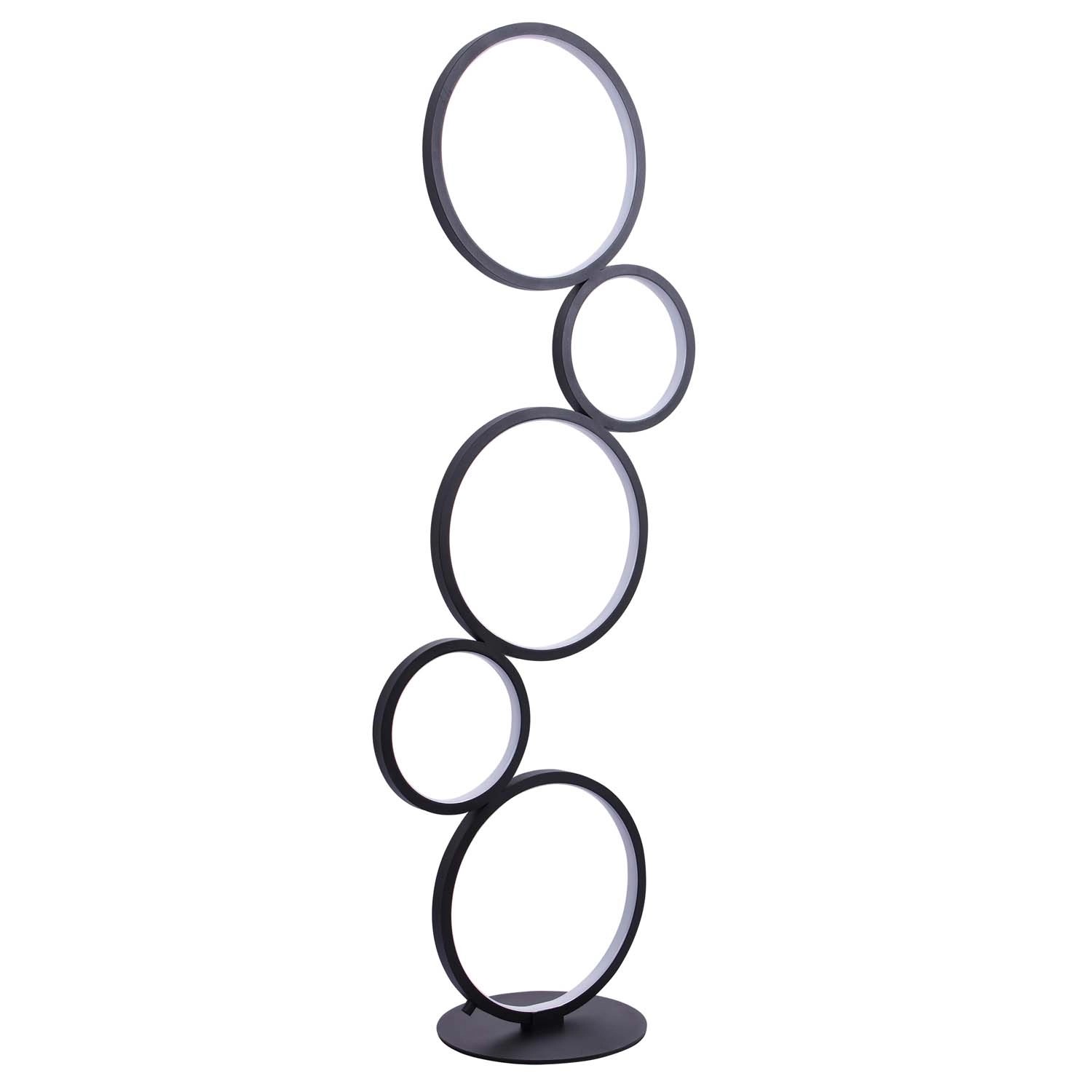 Goldlux Lampa podłogowa LED Flamenco 30W 4000K 3600lm czarna