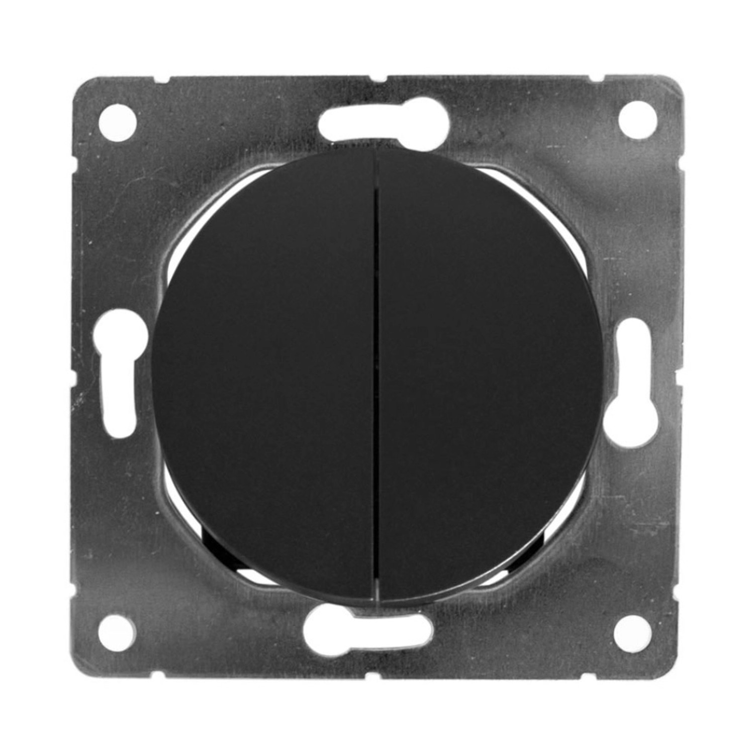 Electromalt Łącznik Oval świecznik czarny