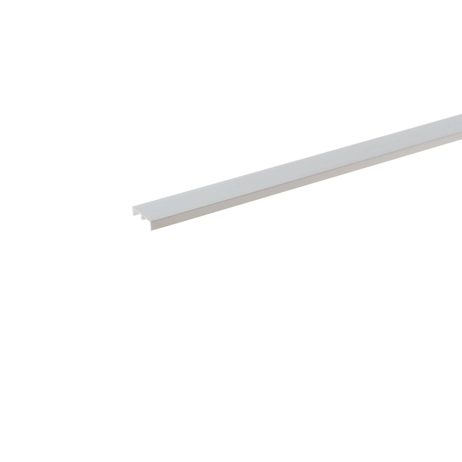 Cezar Profil prowadnicowy PCV 18x5 mm 1 m biały