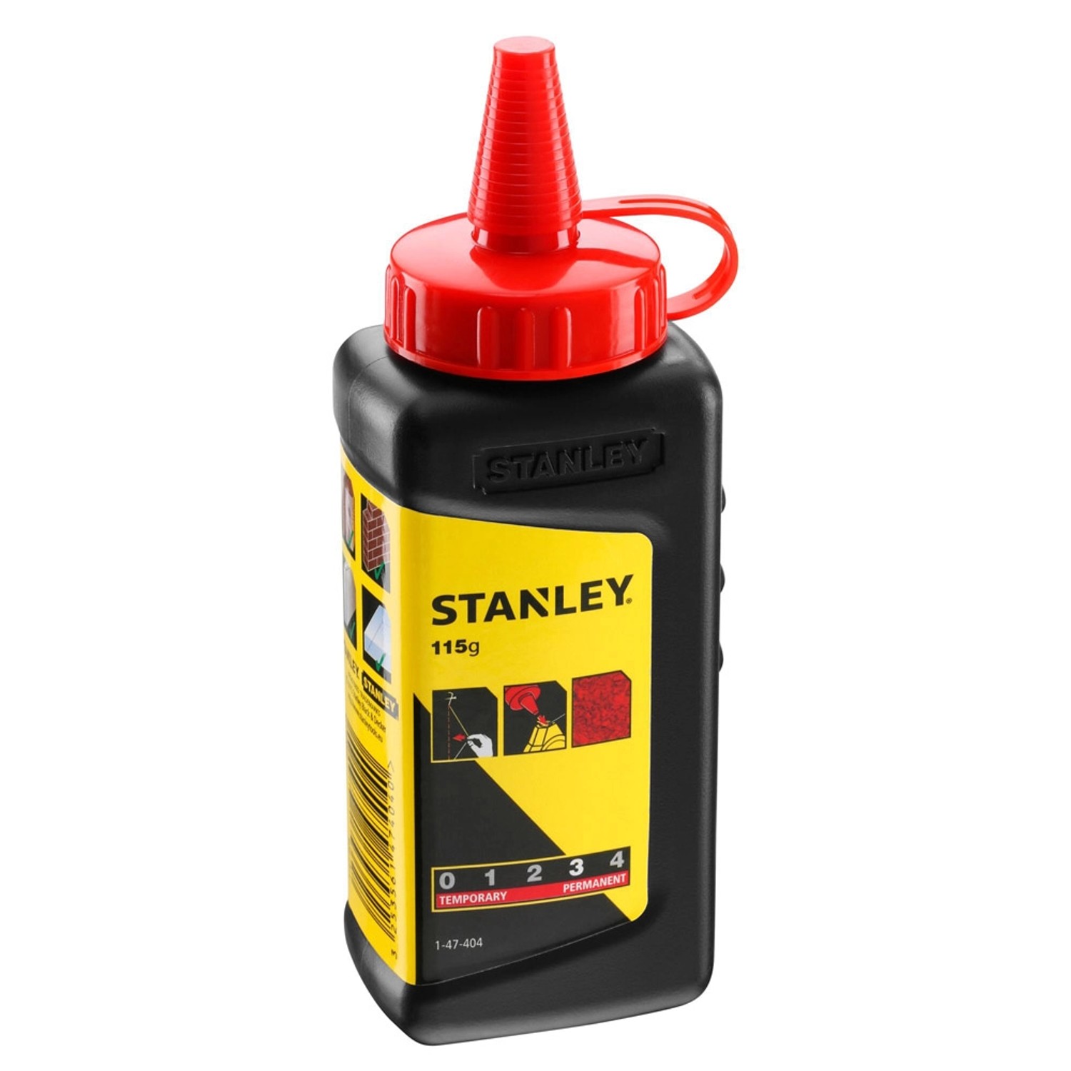Stanley Kreda traserska czerwona 1 szt.