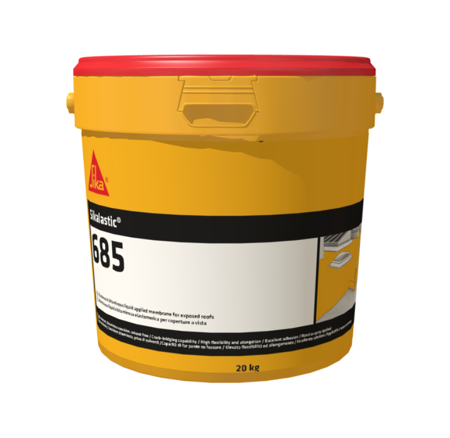 SIKA SIKALASTIC 685 GREY 20KG JEDNOSKŁADNIKOWA MEMBRANA BITUMICZNA SZARA