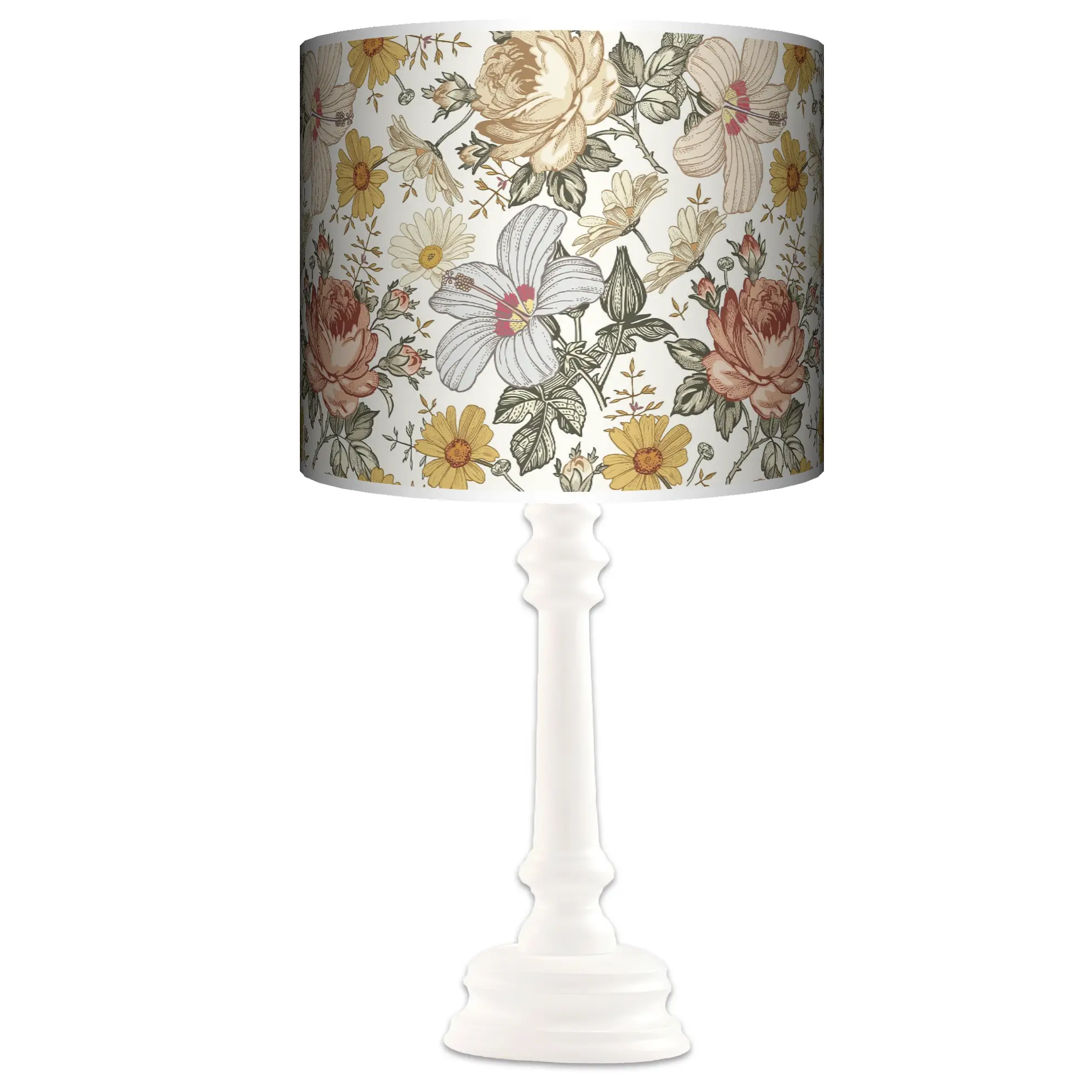 Lampa stojąca QUEEN Indian Summer - kolor podstawy do wyboru FL - różowy