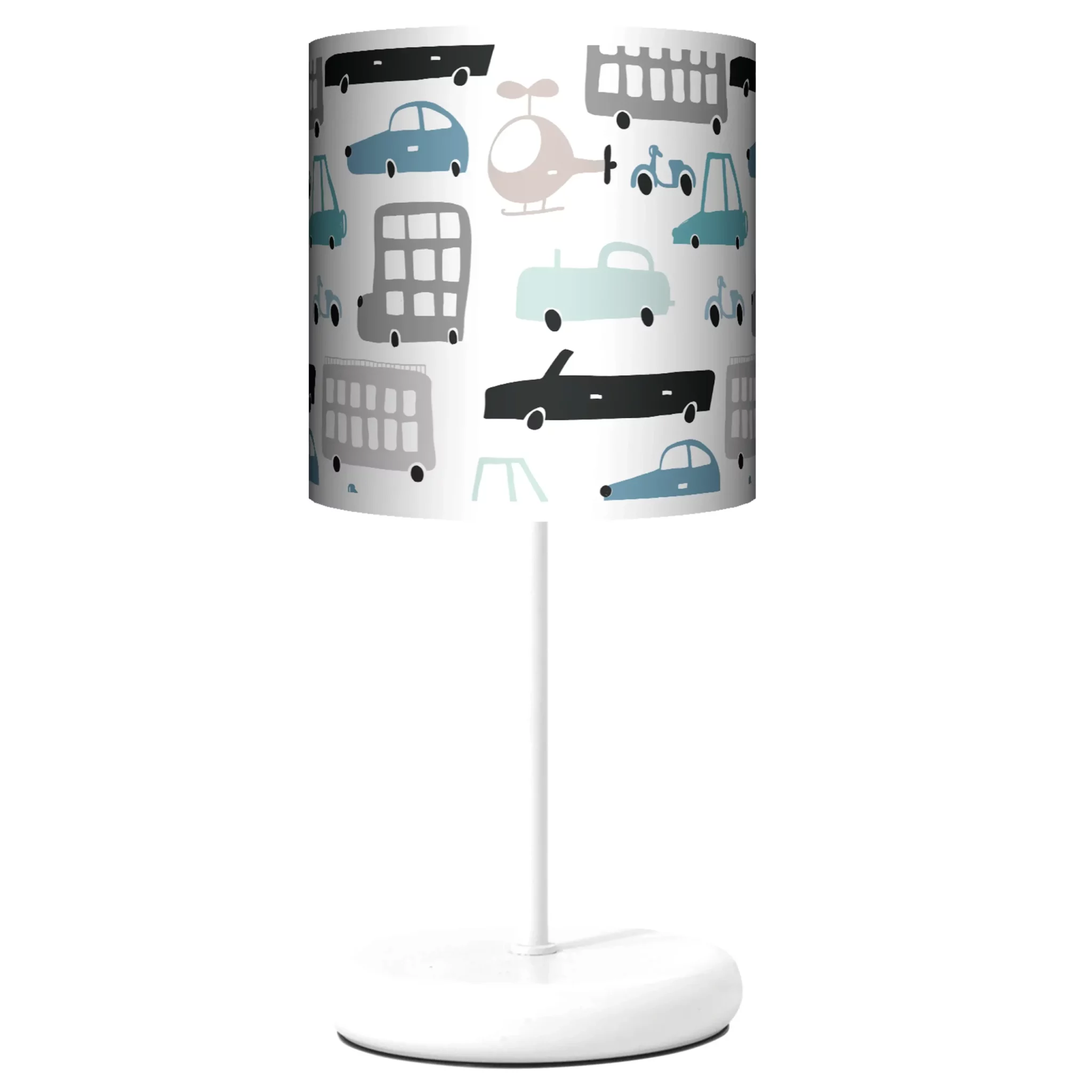 Lampa stojąca EKO - Scandi cars - kolor podstawy do wyboru FL