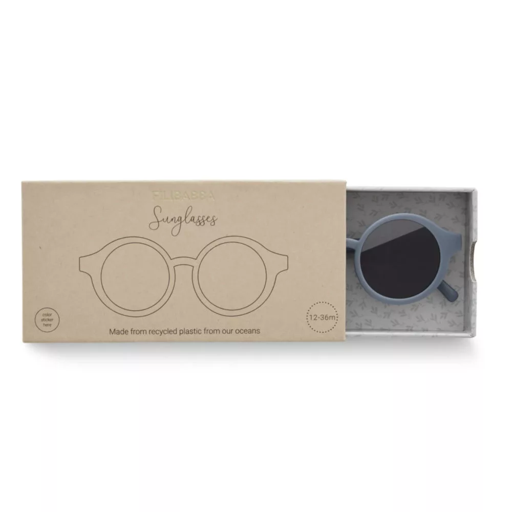 Dziecięce okulary przeciwsłoneczne (1-3 l) UV400 Warm blue FL