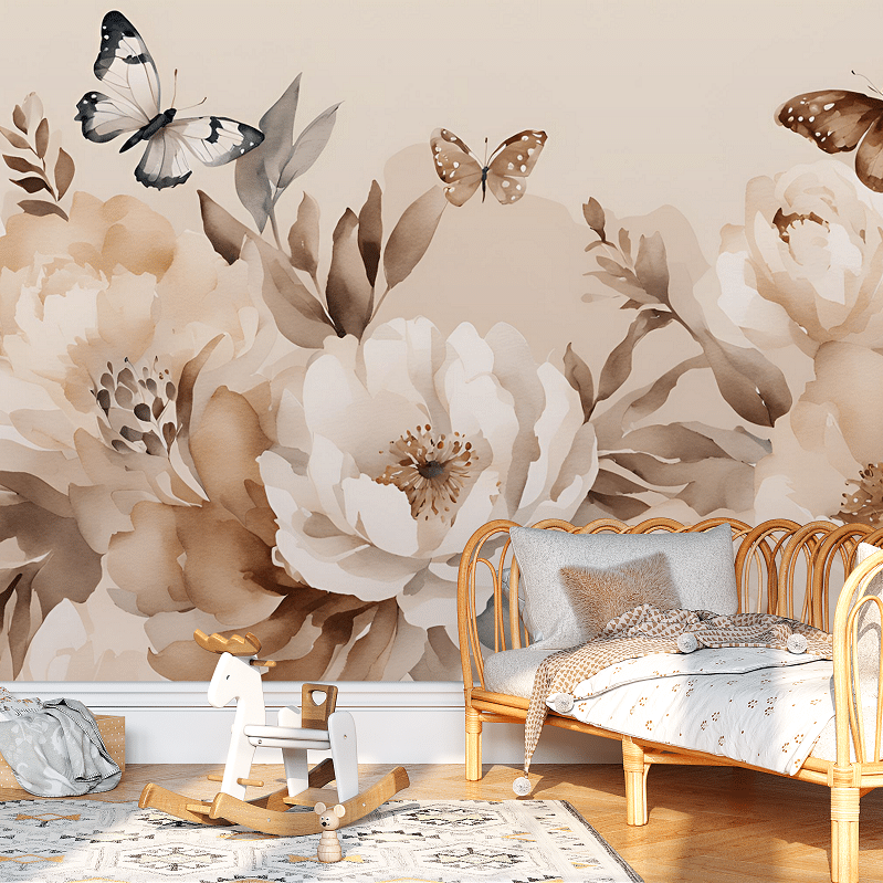 Fototapeta dla dzieci Boho Peonie - 450