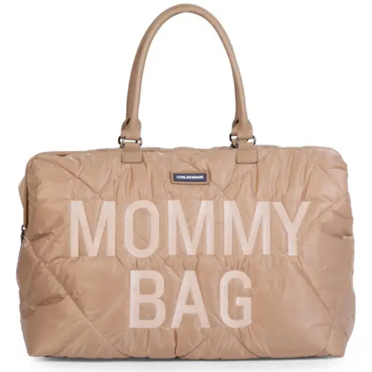 Childhome Torba Mommy bag Pikowana Beżowa