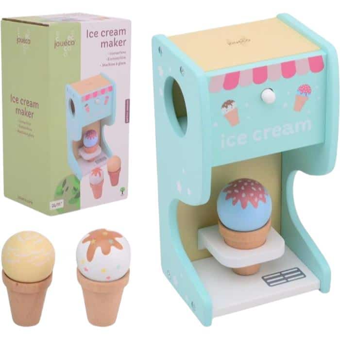 Drewniany automat do lodów lodziarnia Ice Cream AG