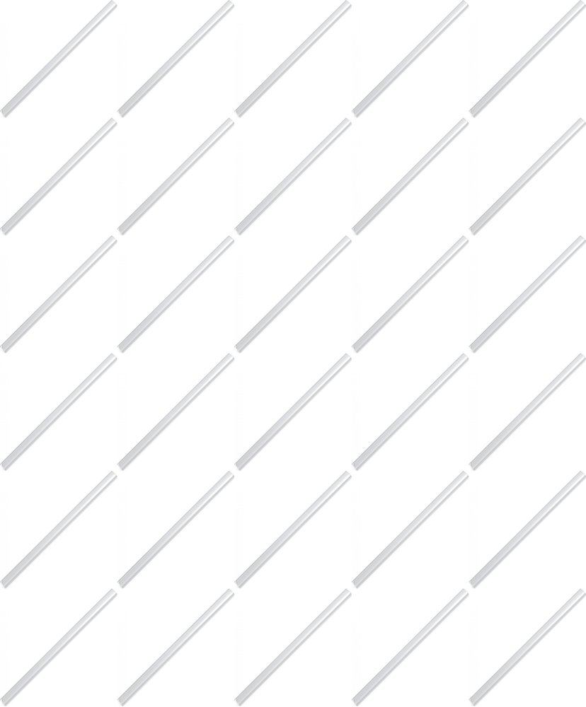 100x Listwa wsuwana Durable, 6mm, do 60 kartek, 1 sztuka, przezroczysty