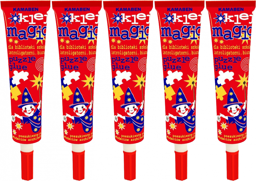 5x Klej w tubce z aplikatorem Kamaben Magic, 45g