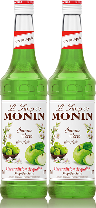 2x Syrop Monin, zielone jabłko, 700ml